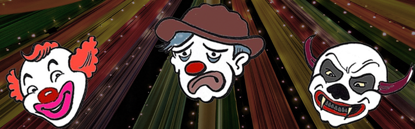 Deathbed Clown-o-Meter clowns